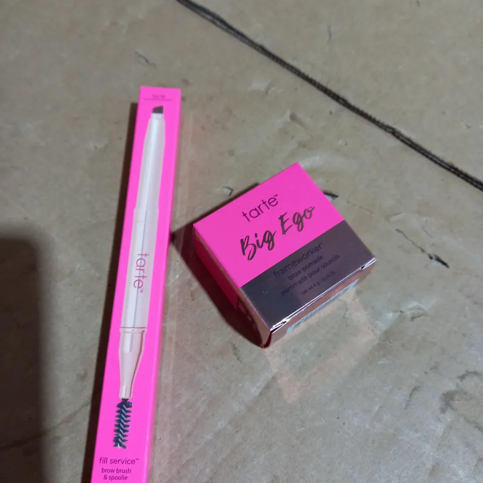 TARTE BIG EGO FRAMEWORKER BROW POMADE BROW BRUSH