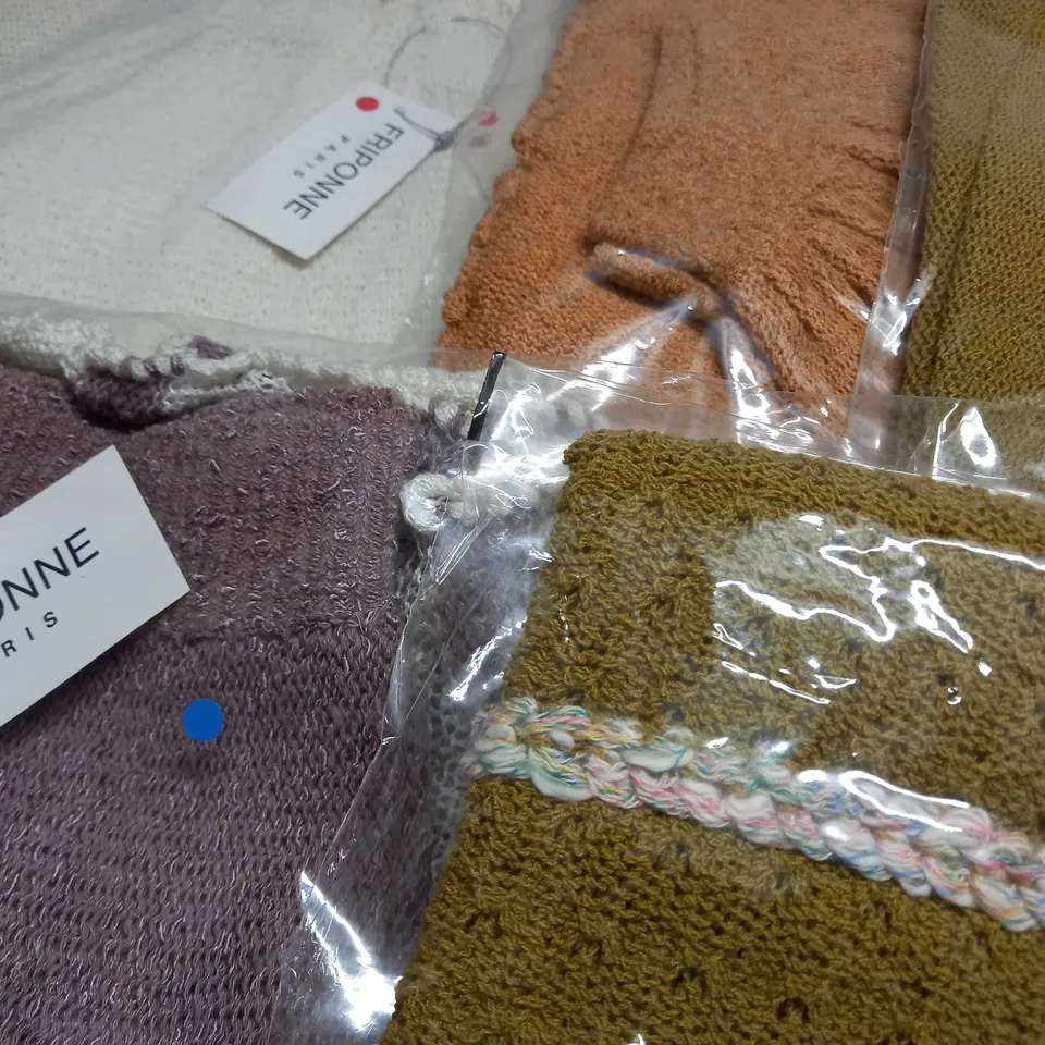 LOT OF 8 ASSORTED BAGGED FRIPONNE CLOTHING ITEMS - VARIOUS SIZES