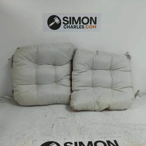 CASABELLA SET OF 2 SEAT PADS/CUSHIONS