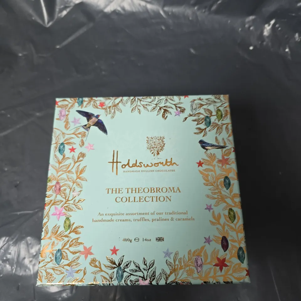 HOLDSWORTH THEOBROMA COLLECTION HANDMADE ENGLISH CHOCOLATES – 400G BOX
