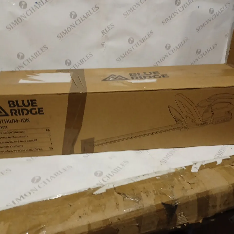 BLUE RIDGE 18V LITHIUM-ION CORDLESS HEDGE TRIMMER