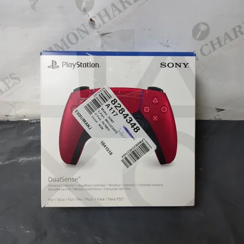 BOXED PLAYSTATION 5 CONTROLLER IN RED