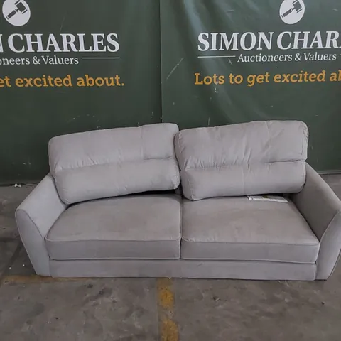 DESIGNER UPHOLSTERED FABRIC 3 SEATER SOFA - NO LEGS
