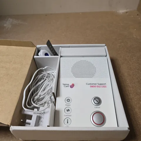 TAKING CARE PERSONAL ALARM BASE STATION – WHITE