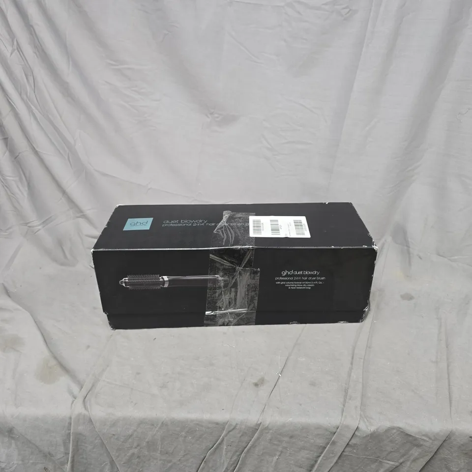 BOXED GHD DUET BLOWDRY PROFESSIONAL 2IN1 HAIR DRYER BRUSH GIFT SET