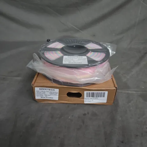 SEALED GEEETECH PLA 1.75MM SILK RAINBOW FILAMENT – 1KG