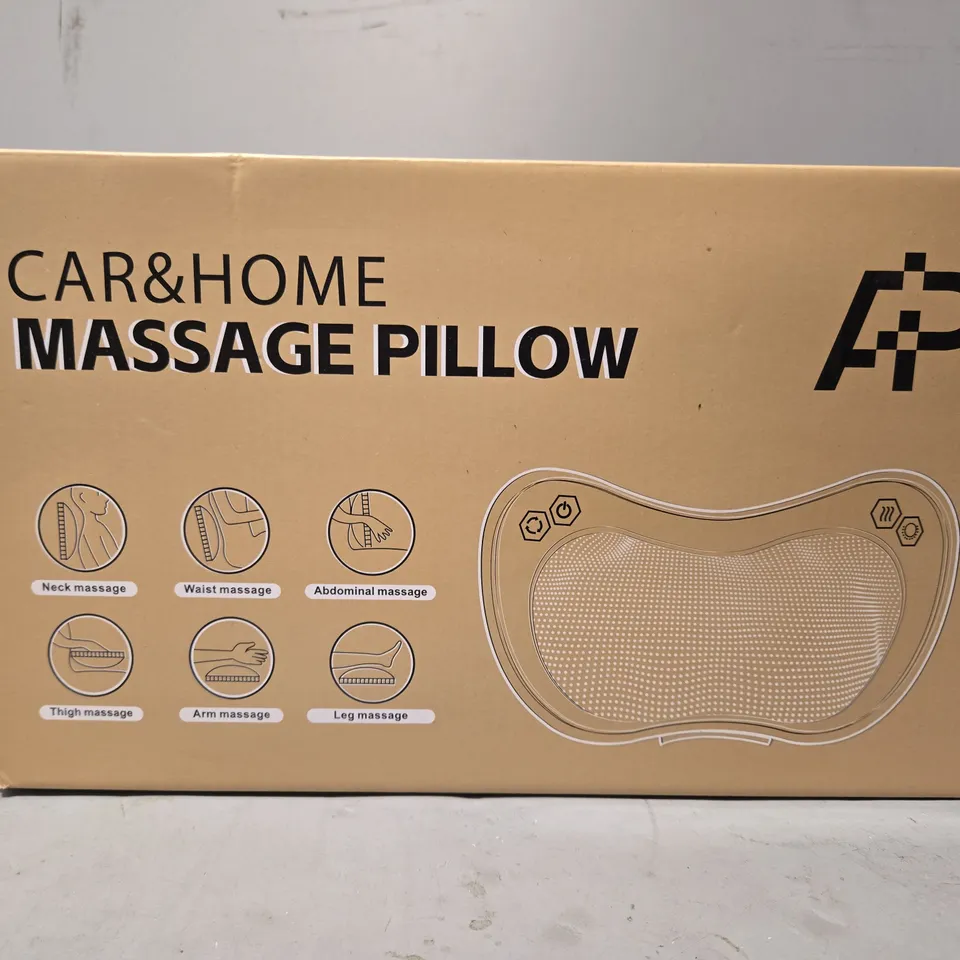 BOXED CAR & HOME MASSAGE PILLOW