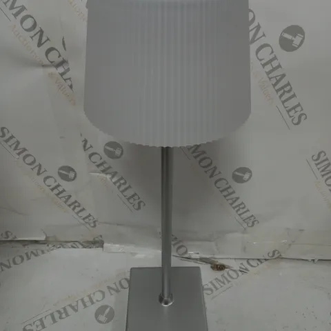 SFIXX SET OF 2 INDOOR OUTDOOR TOUCH TABLE LIGHTS IN SILVER