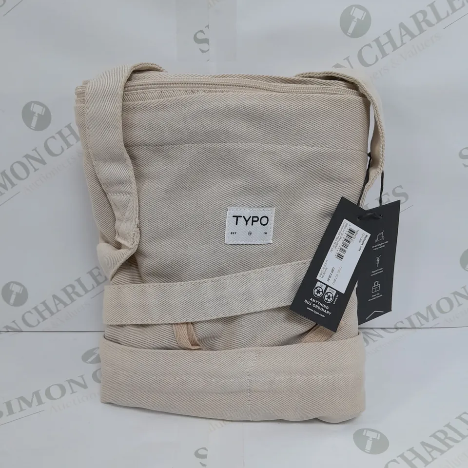 TYPO WELLNESS TOTE IN LATTE 