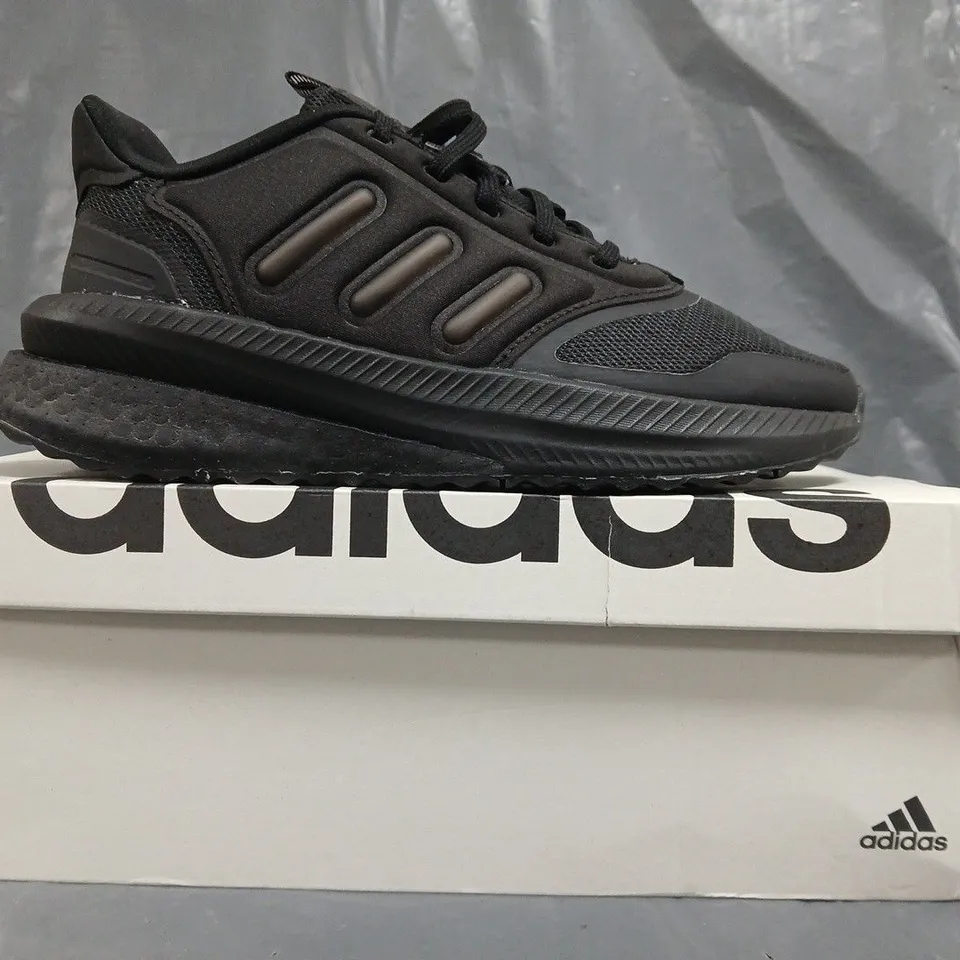 BOXED PAIR OF ADIDAS X_PLRPHASE SHOES IN BLACK SIZE UK 5