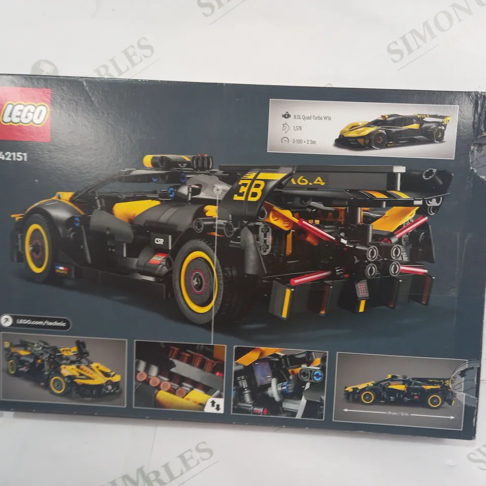 LEGO TECHNIC 42151 BUGATTI BOLIDE