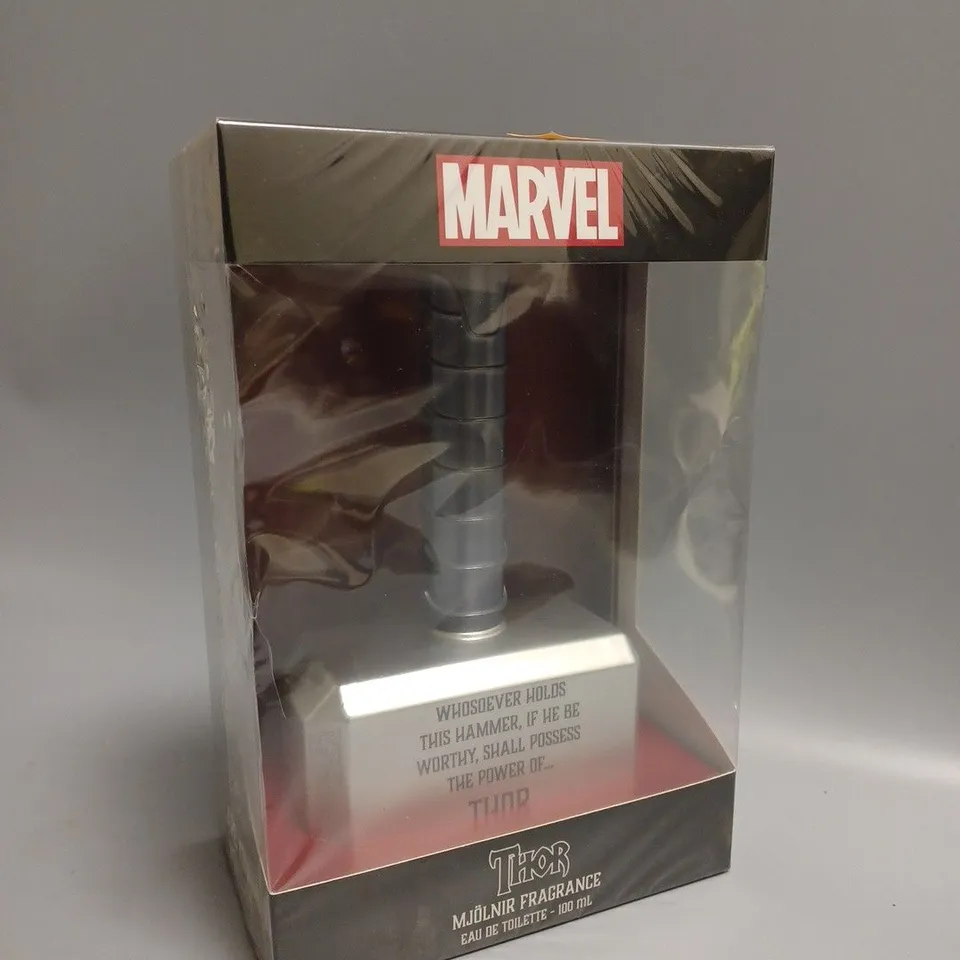 BOXED AND SEALED MARVEL THOR MJOLNIR FRAGRANCE EAU DE TOILETTE 100ML 