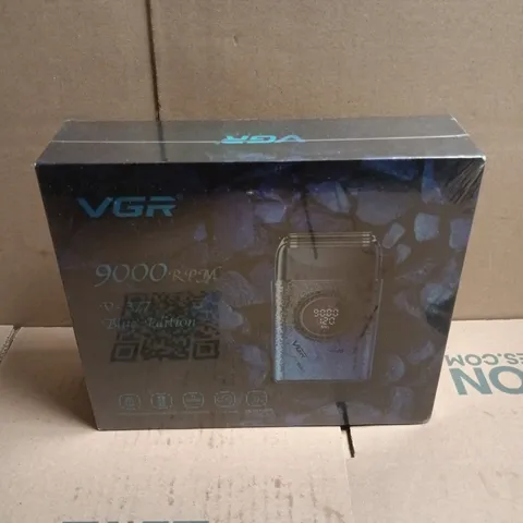 SEALED VGR VOYAGER PROFESSIONAL FOIL SHAVER – BLUE EDITION
