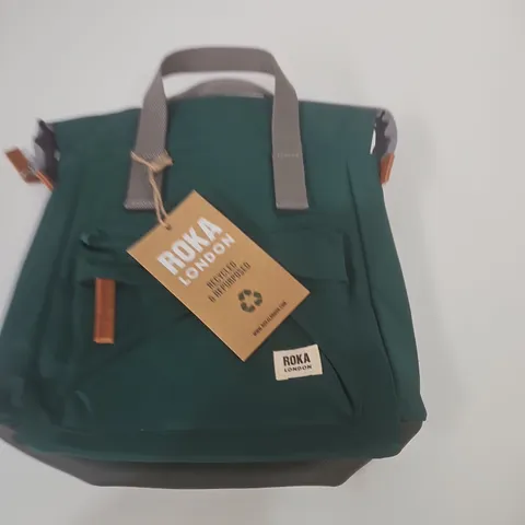 ROKA LONDON TOTE BAG – TEAL/GREEN