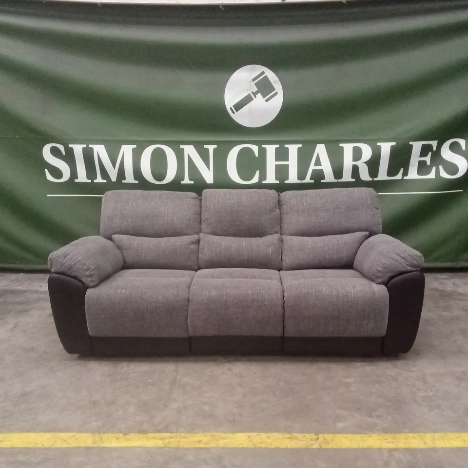 SANTORI 3 SEATER HIGH BACK RECLINER SOFA RRP £849
