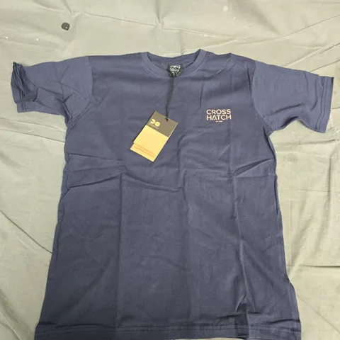 CROSS HATCH MACKYLEE TEE – NAVY, KIDS 11-12 YRS