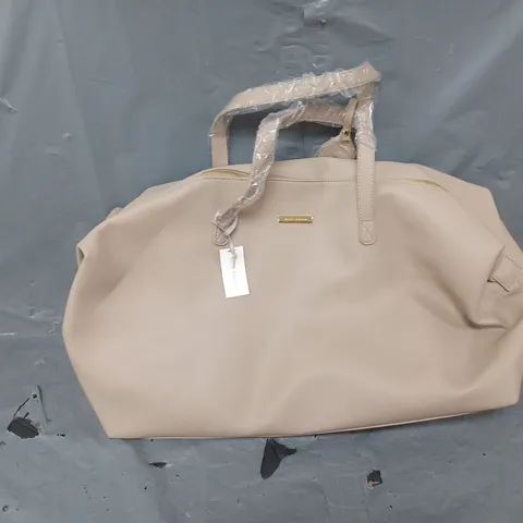 KATIE LOXTON NUTURAL ZIP UP DUFFLE BAG