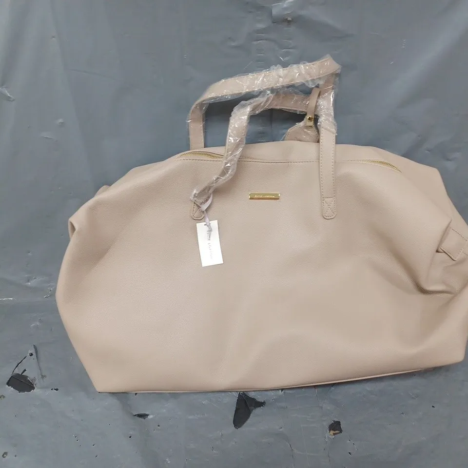 KATIE LOXTON NUTURAL ZIP UP DUFFLE BAG 