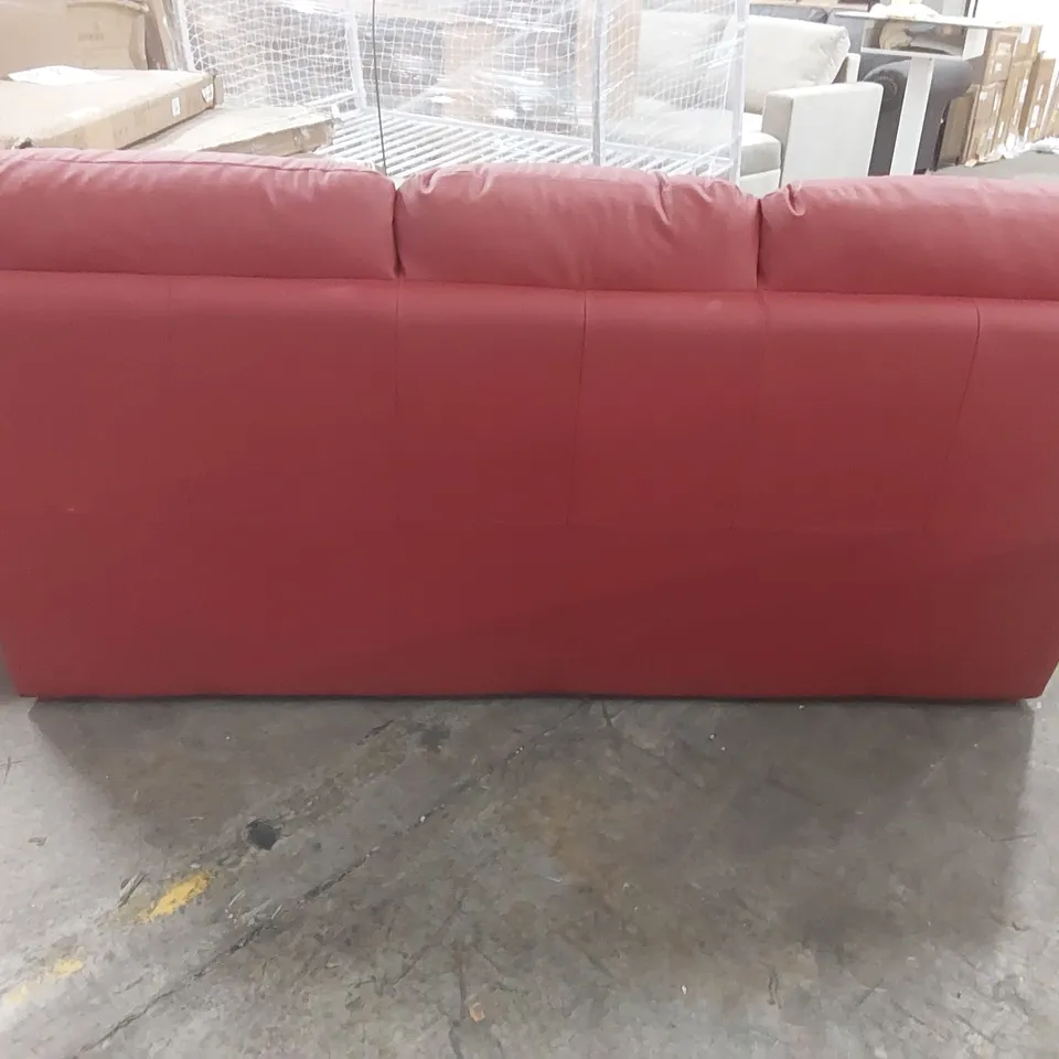 QUALITY DESIGNER DES SOFA LINE HEPPMAN GENUINE LEATHER 3 SEATER SOFA