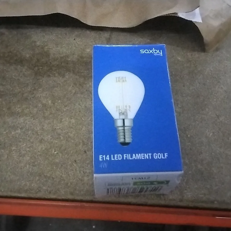 DESIGNER 4W LED E14 GOLF VINTAGE LIGHT BULB X3