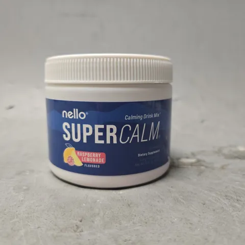 SUPERCALM POWDERED DRINK MIX, RASPBERRY LEMONADE 