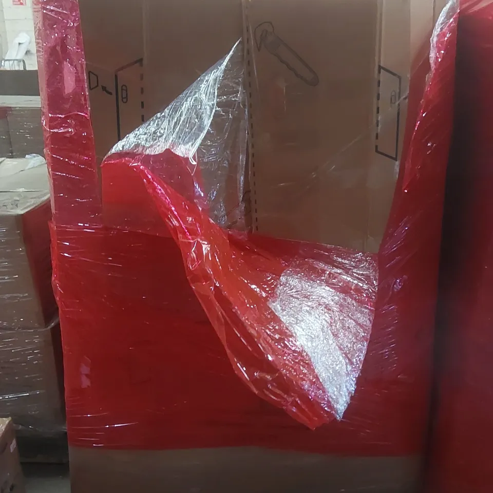 PALLET CONTAINING A VERY LARGE QUANTITY OF ASSORTED ITEMS INCLUDING: AIR COOLER, CONTACT GRILL, CLOTHES RAIL ECT