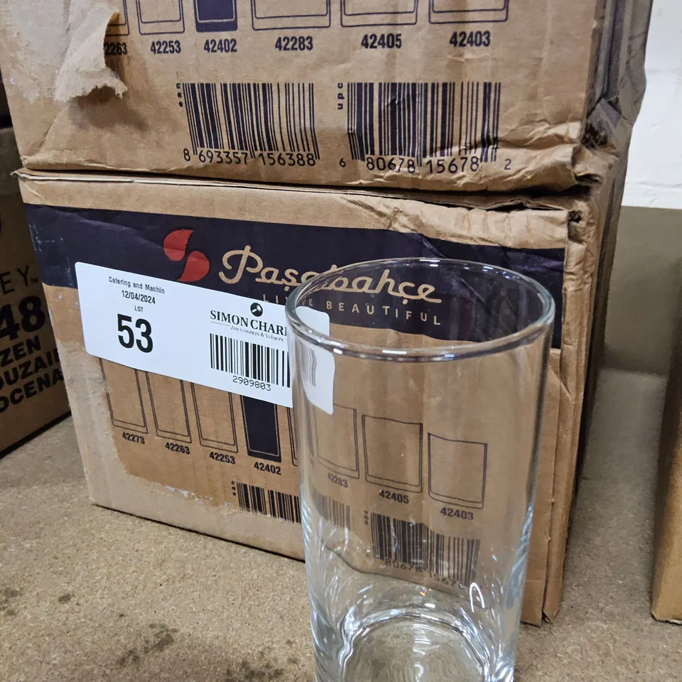 APPROXIMATELY 19 × 42oz TUMBLERS (2 BOXES)