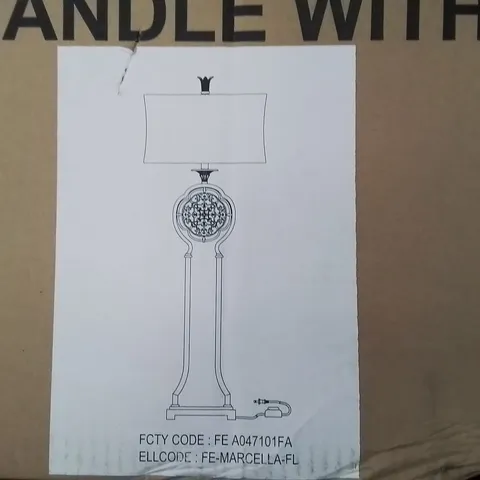 BOXED AUTTENBERG 160CM TRADITIONAL FLOOR LAMP