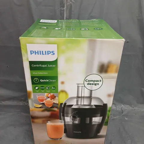 BOXED PHILIPS CENTRIFUGAL JUICER