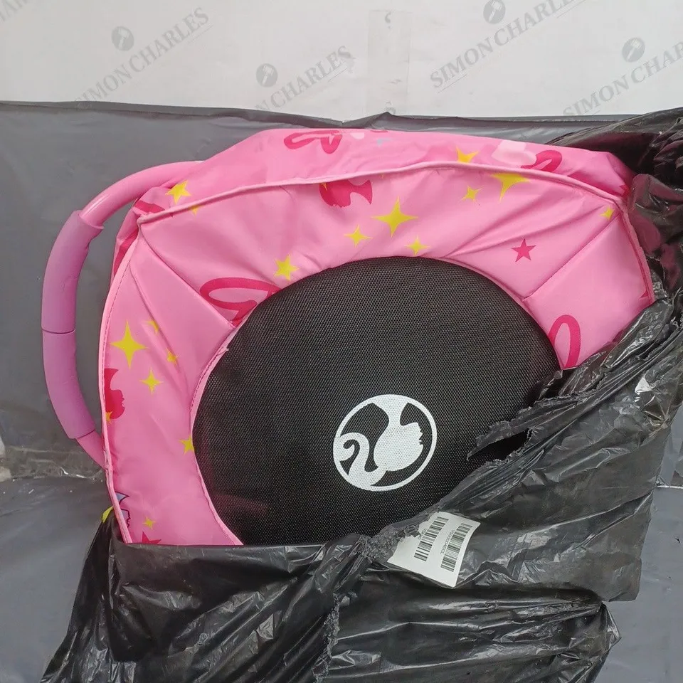 BOXED BARBIE JUNIOR TRAMPOLINE RRP £39.99