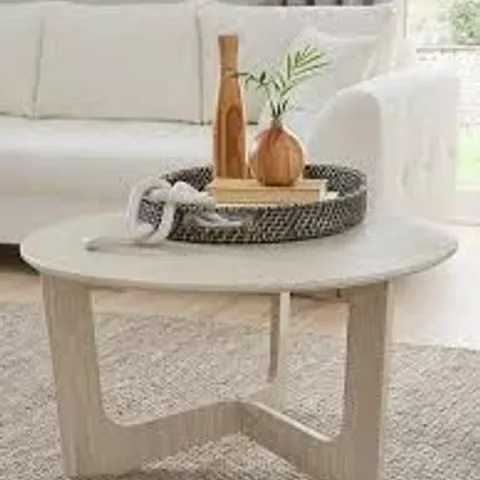 MARCEL ROUND COFFEE TABLE - OAK