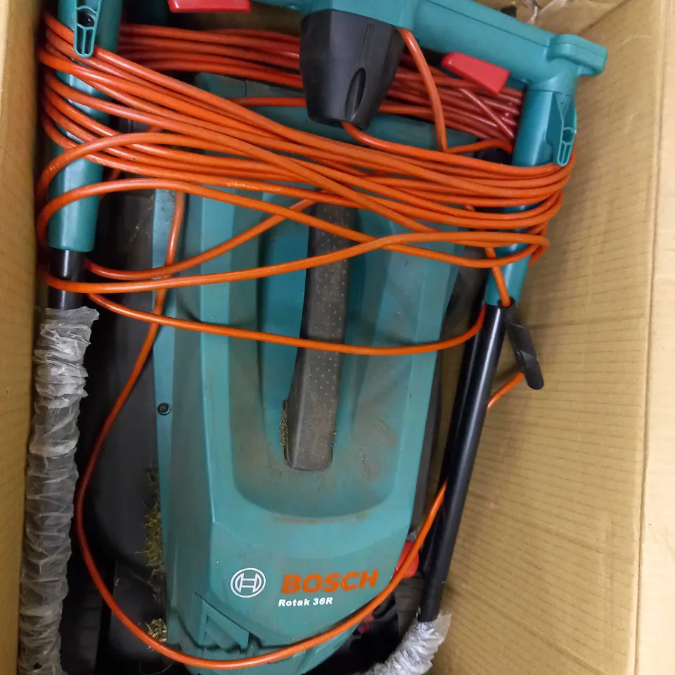 BOSCH ROTAK 36 R ELECTRIC LAWNMOWER