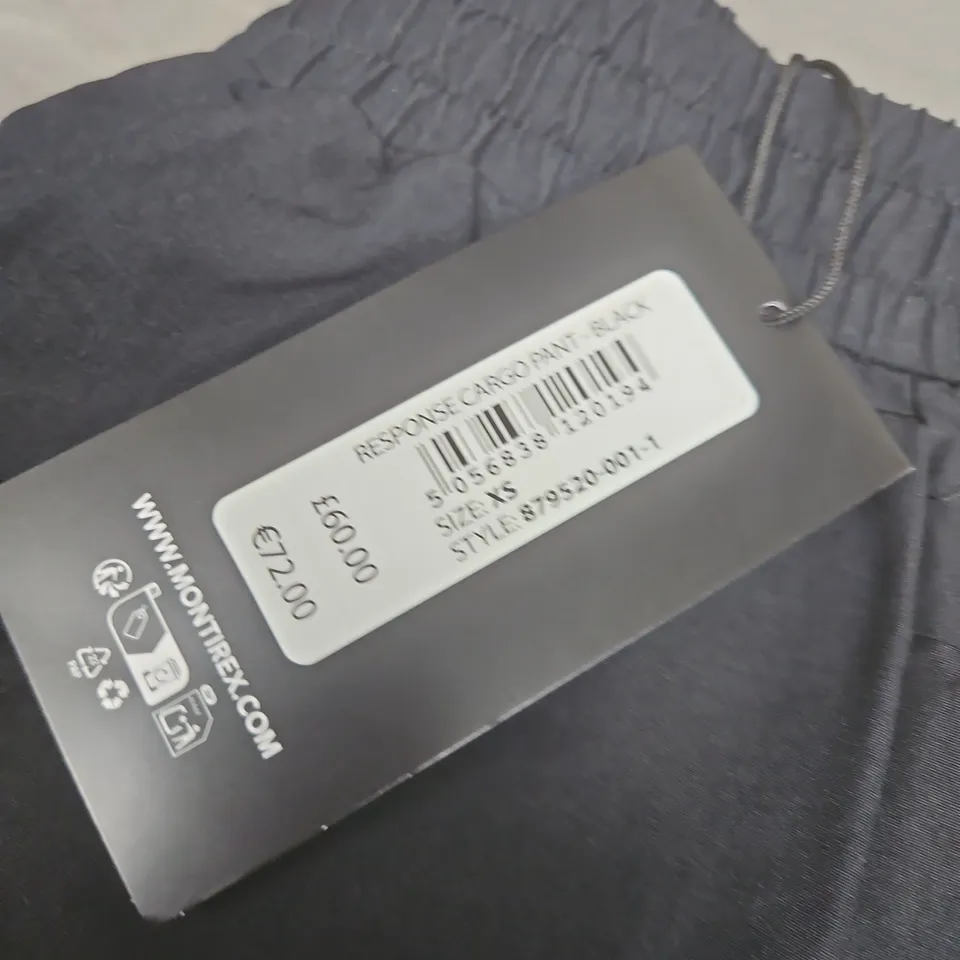 MONTIREX RESPONSE CARGO PANTS - SIZE XS