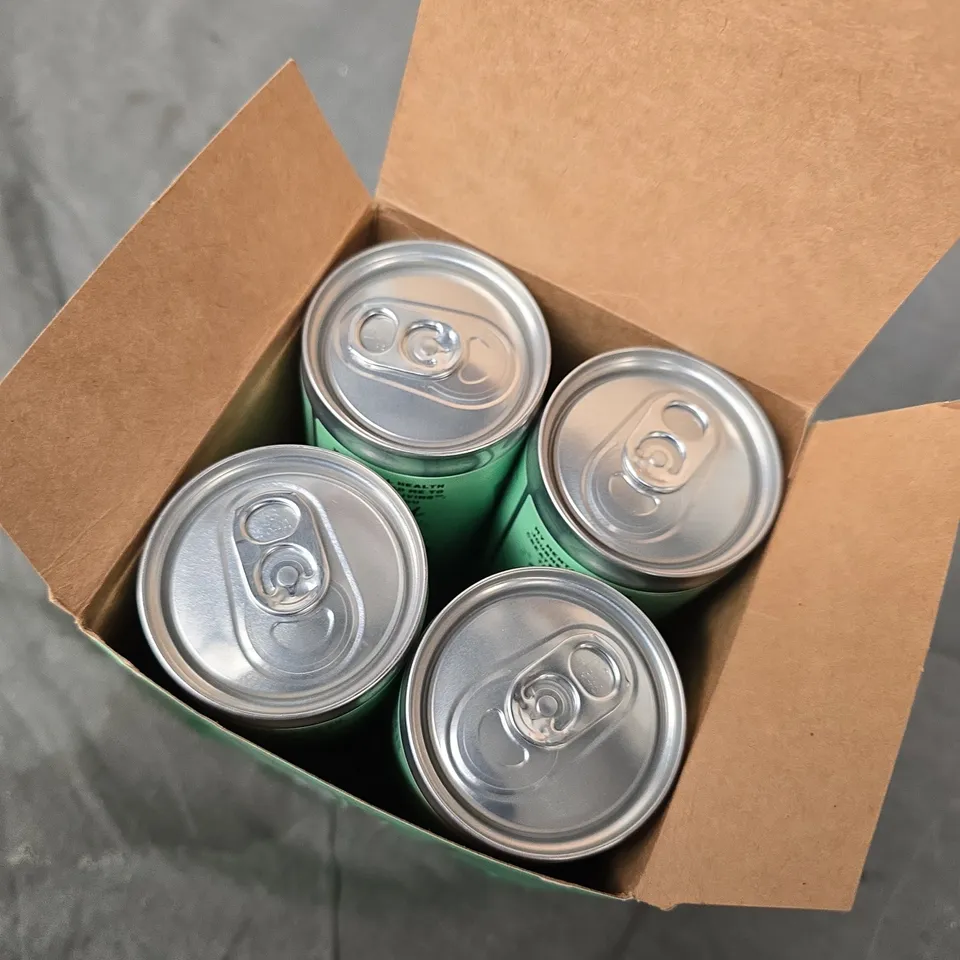 BOXED FEEL AT ONE MINT & LIME CBD 4 CANS
