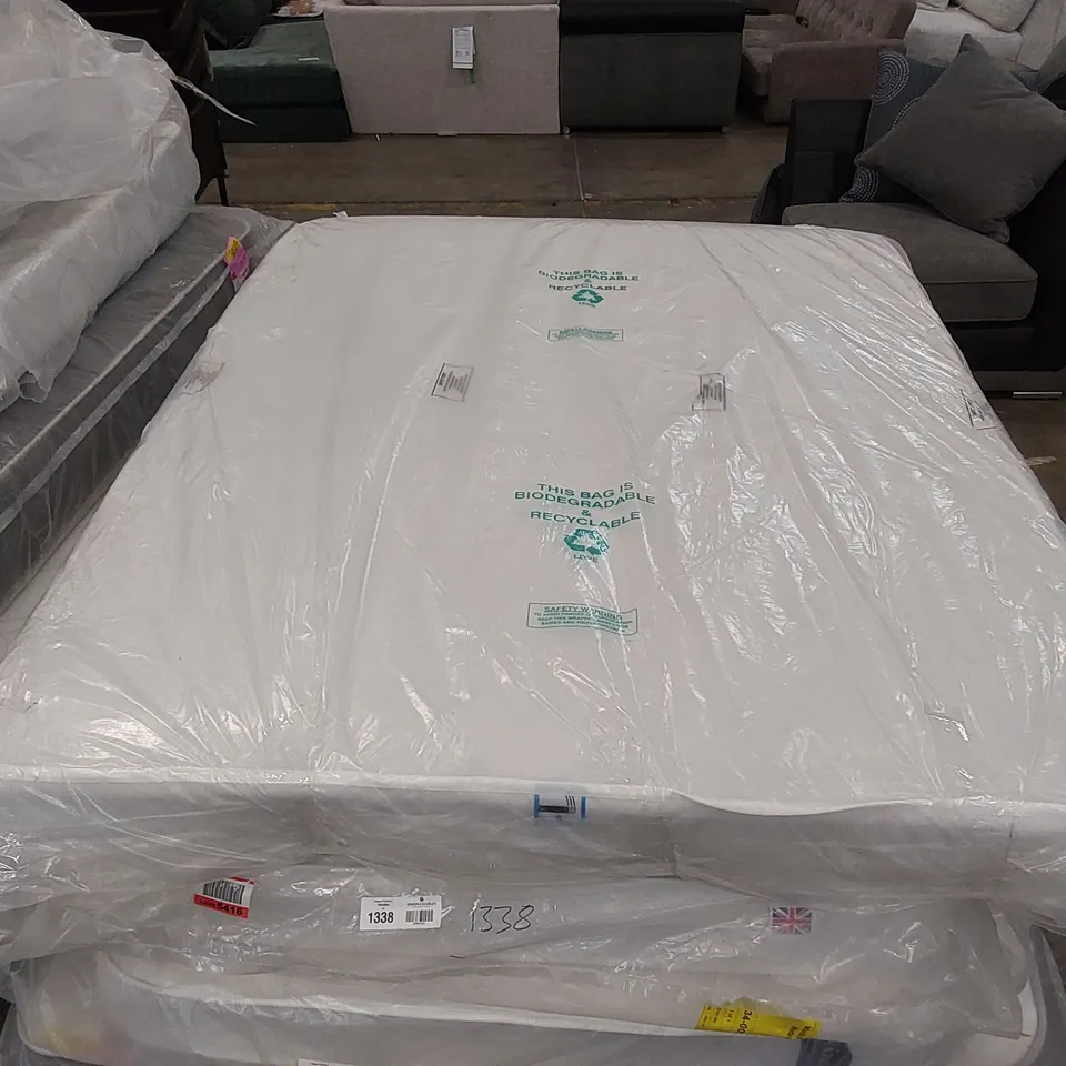 QUALITY BAGGED 5' KING OPEN COIL MATTRESS 