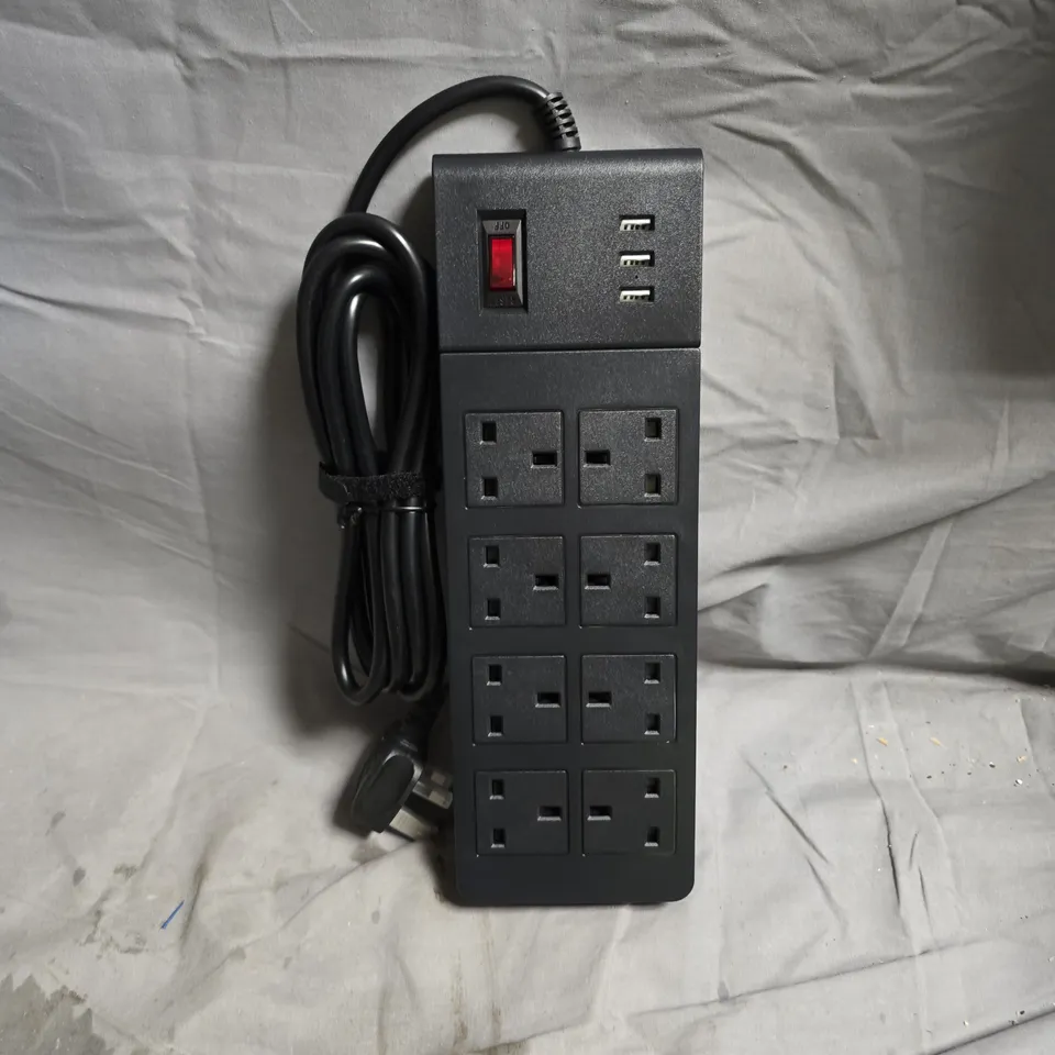 USB POWER STRIP 8-OUTLETS WITH USB PORTS – MODEL TP-FISU8K