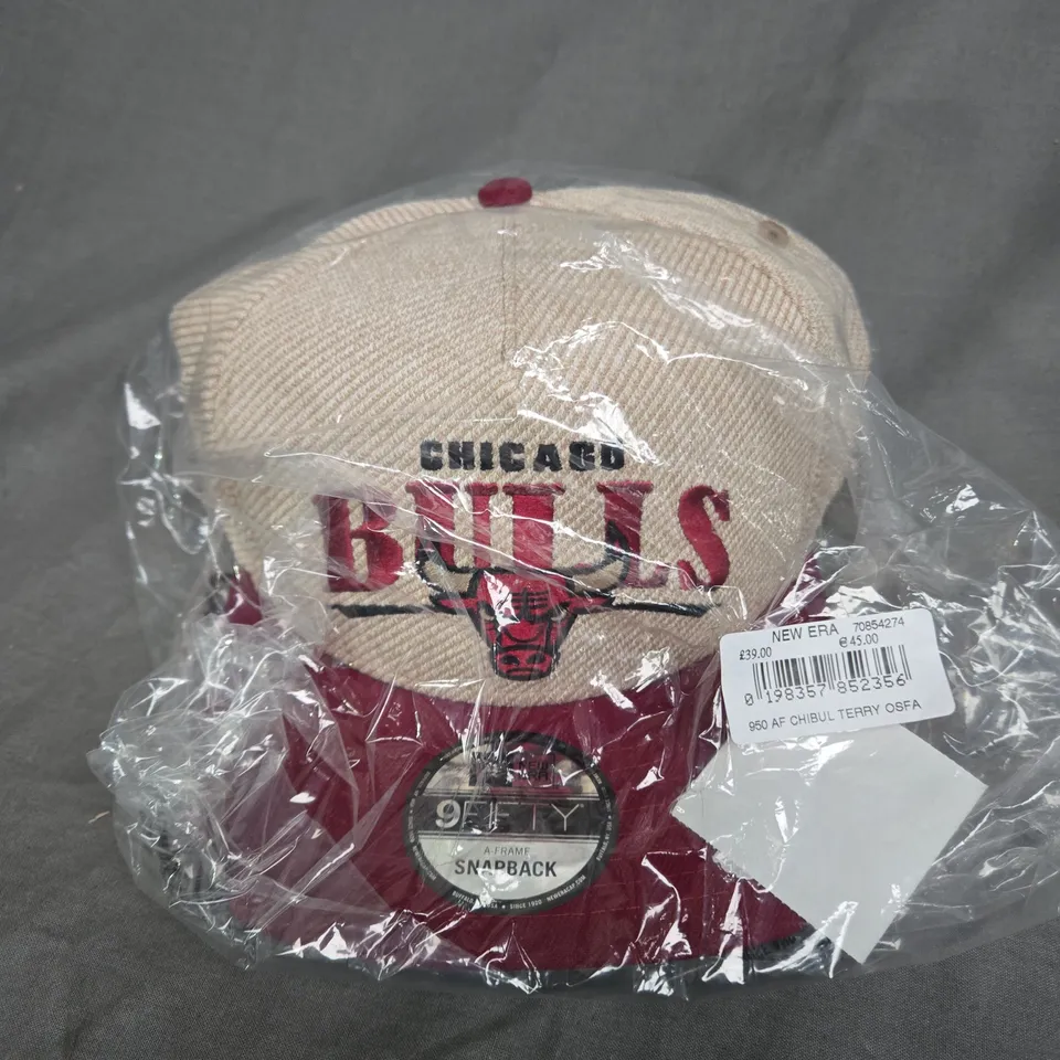 SEALED NEW ERA CHICAGO BULLS SNAPBACK HAT