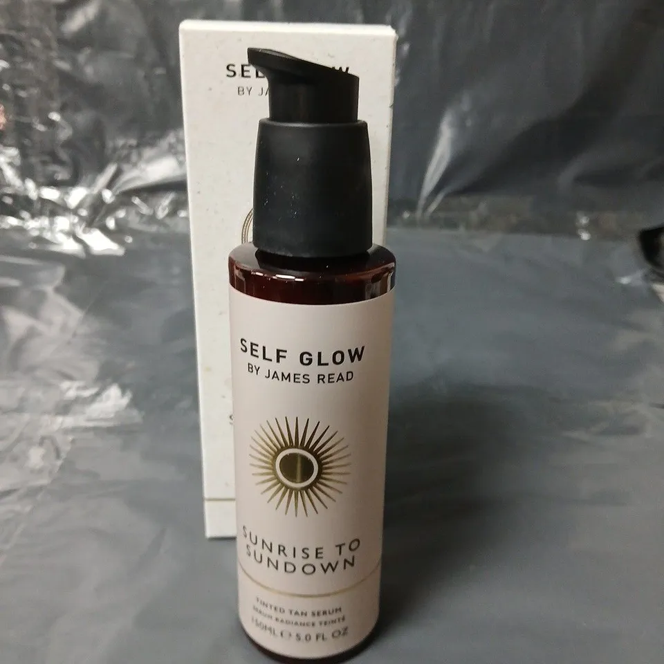 SELF GROW BY JAMES READ SUNRISE TO SUNDOWN TINTED TAN SERUM - 150ML