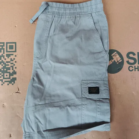 CLOSURE UTILITY CARGO SHORTS IN GREY SIZE LARGE