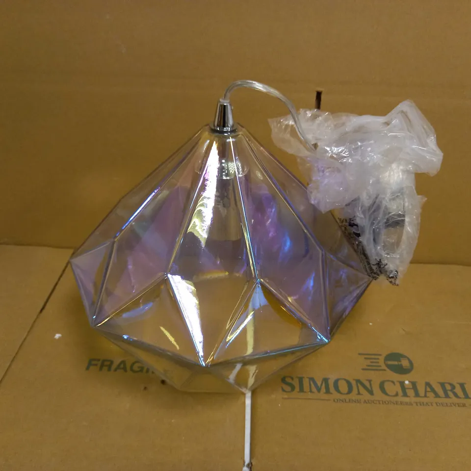 BRAND NEW DAL LIGHTING GAIA GLASS PENDANT LIGHT