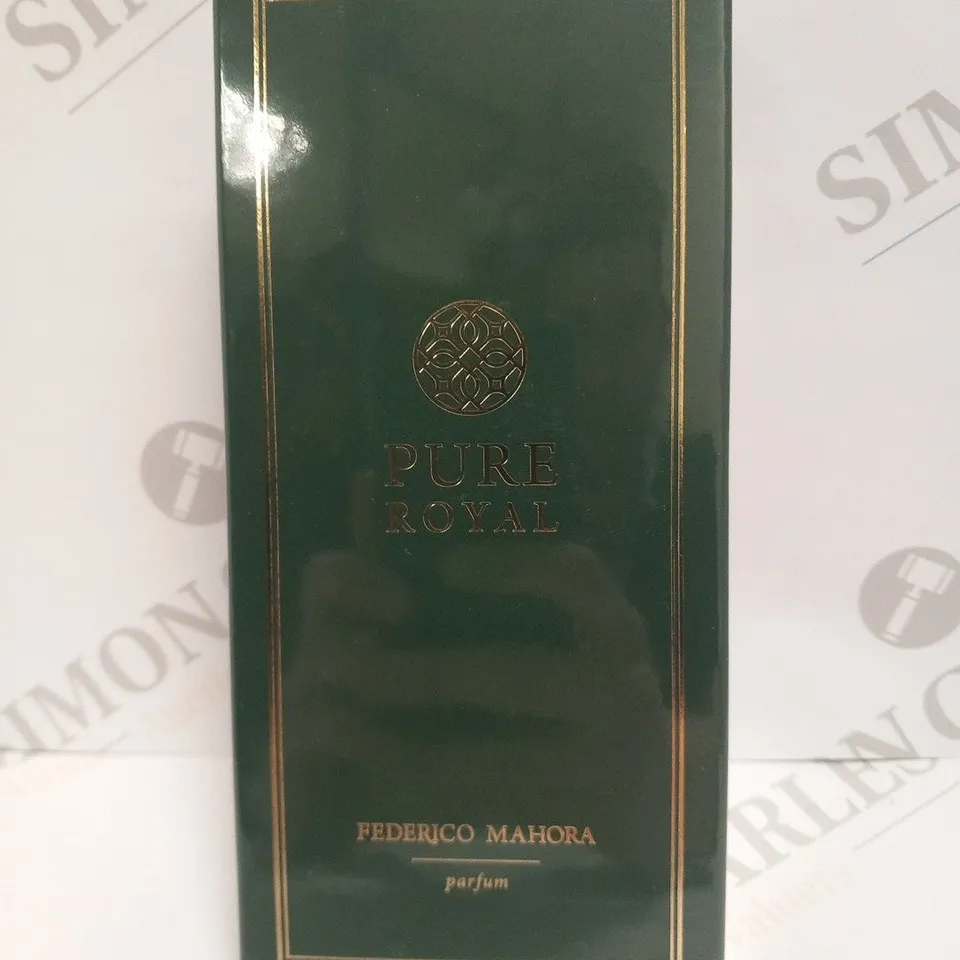 BOXED AND SEALED FEDERICO MAHORA PURE ROYAL PARFUM 50ML