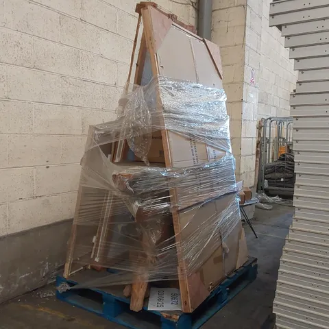 PALLET OF ASSORTED DESIGNER HOMESDIRECT365 FURNITURE PARTS ECT