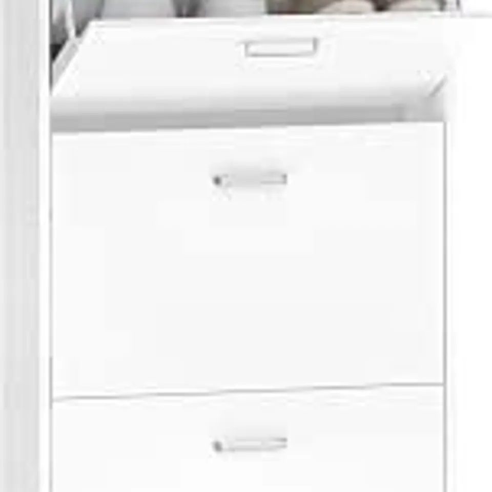 BOXED VASAGLE SHOE STORAGE CABINET WITH 3 DOORS