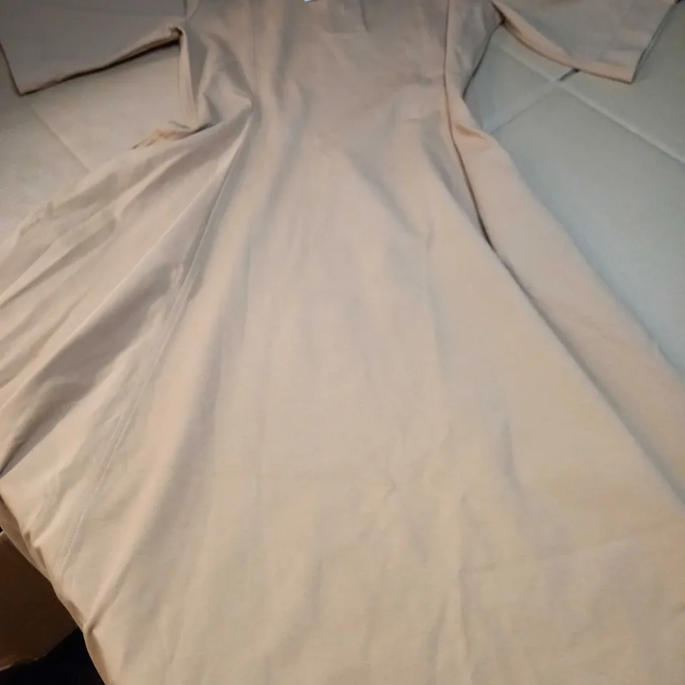 COS TAN MAXI DRESS - SMALL