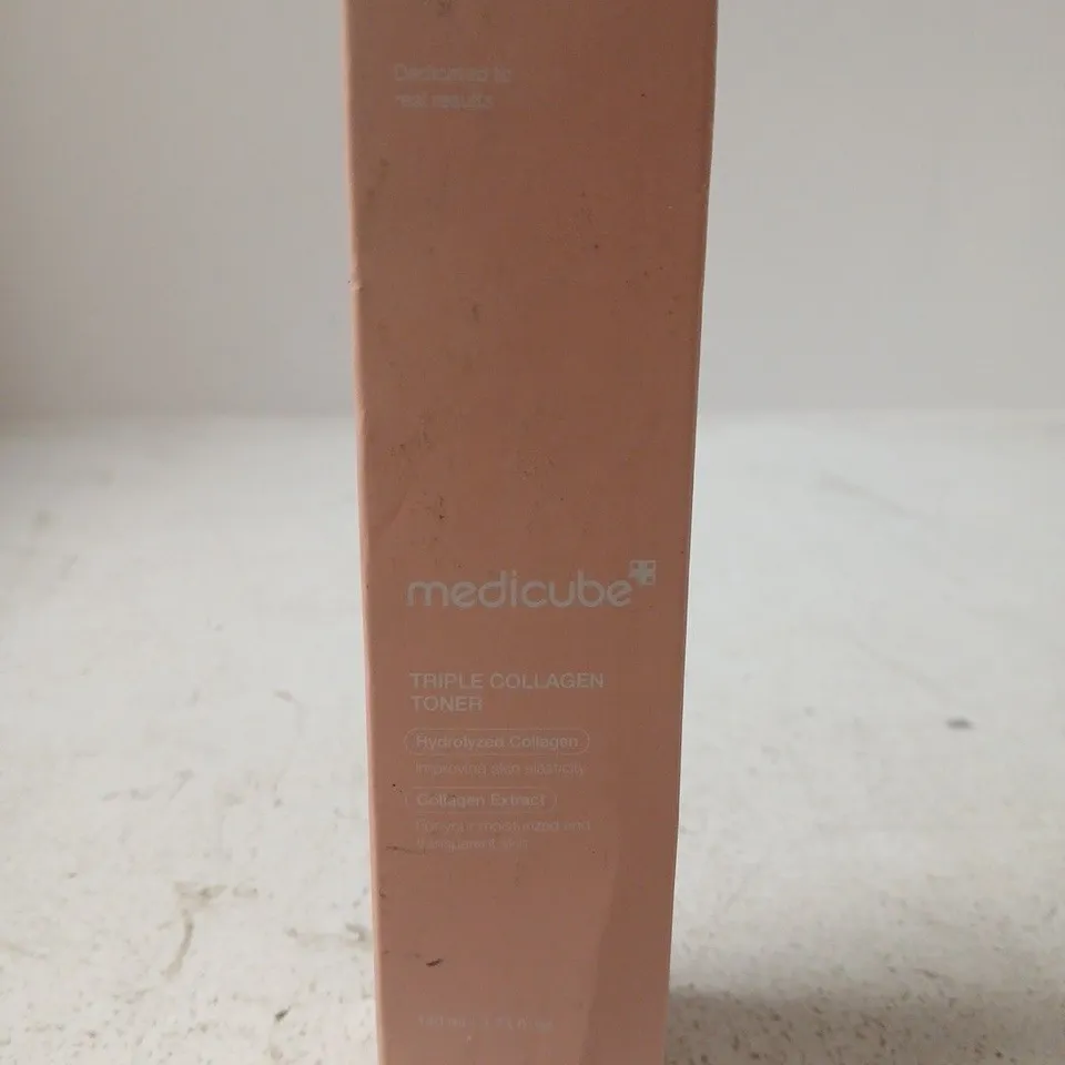 SEALED MEDICUBE TRIPLE COLLAGEN TONER 140ML