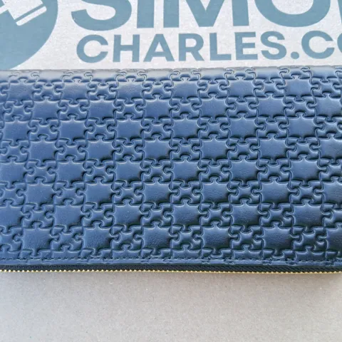 APPROXIMATELY 11 DANIEL DIYERPRYE LEATHER ZIP WALLET WITH CARD SLOTS 
