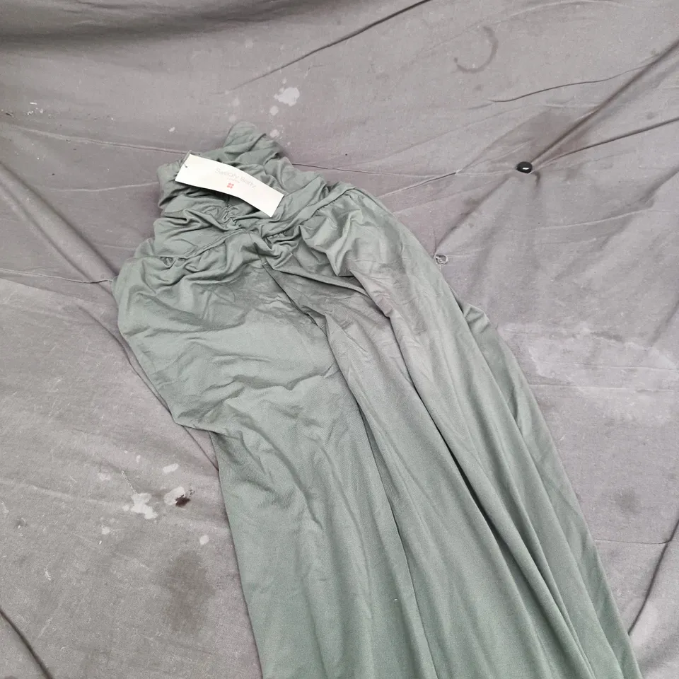 SWEATY BETTY MODAL WIDE LEG JUMPSUIT – WILLOW GREEN - S