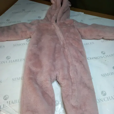 BABY FUR ALL IN ONE SNOWSUIT SIZE UNSPECIFIED
