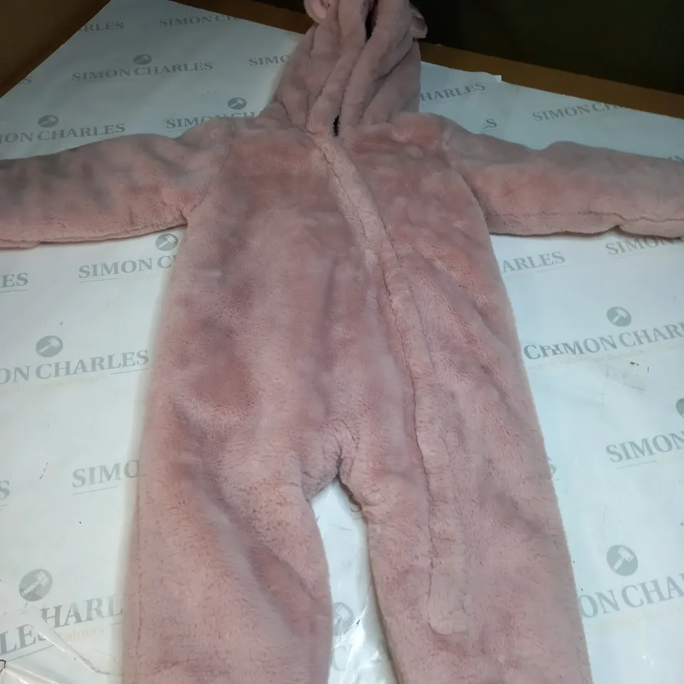 BABY FUR ALL IN ONE SNOWSUIT SIZE UNSPECIFIED