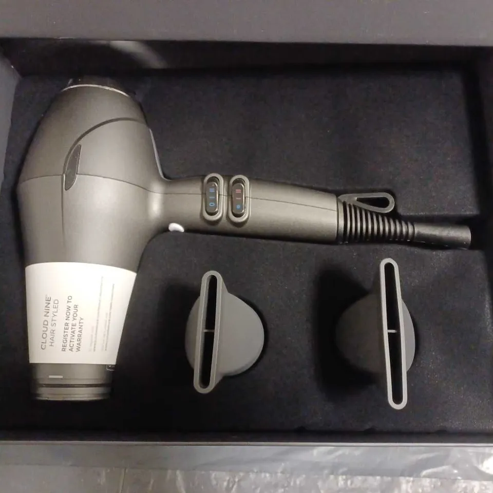 BOXED BOXED CLOUD NINE STARLIGHT COLLECTION AIRSHOT HAIR DRYER